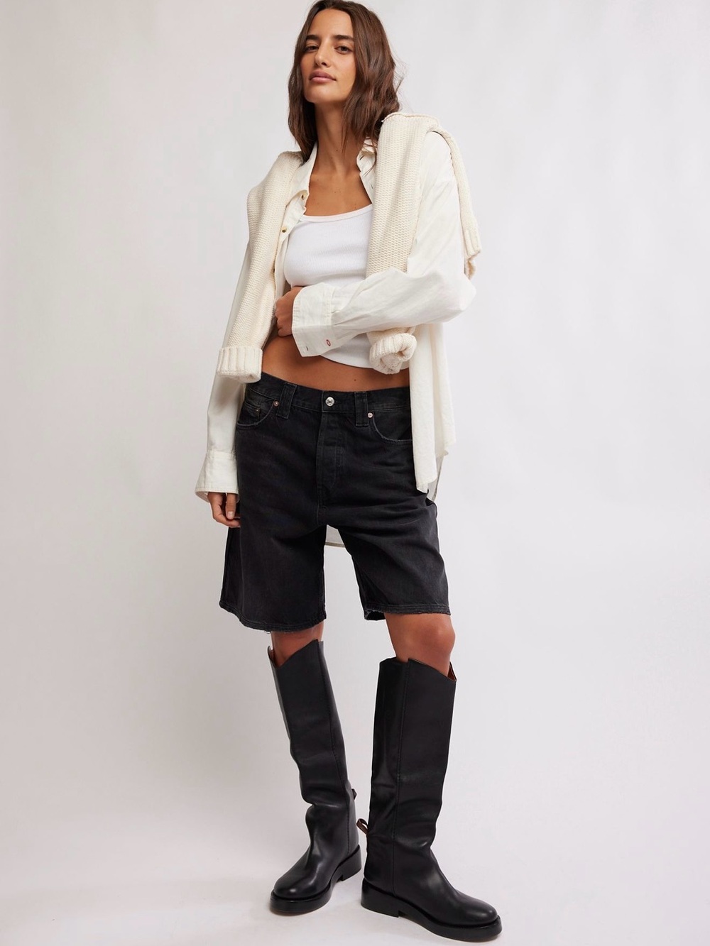 Free People We The Free Montana Shorts size 27 NWT lights out $78